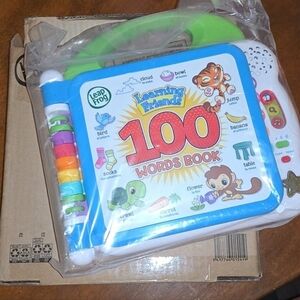 LeapFrog Interactive 100 Words Book - Green and Blue